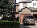 Outside front